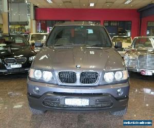 2002 BMW X5 E53 3.0I Steel Grey Automatic 5sp A Wagon