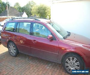 Ford Mondeo Ghia X . Cars spares or repair --2003 reg