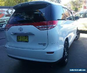 2008 Toyota Tarago ACR50R GLi White Automatic 4sp A Wagon