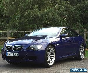 2005 55 BMW M6 COUPE 7 SPEED SMG 5.0 V10 BLUE E63 M5 M3