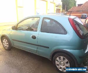 2004 VAUXHALL CORSA LIFE 16V TURQUOISE