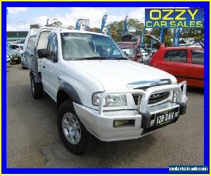 2006 Mazda B2500 MY05 Upgrade Bravo DX (4x4) White Manual 5sp M Cab Chassis