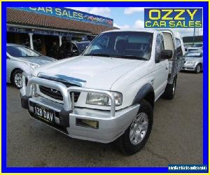 2006 Mazda B2500 MY05 Upgrade Bravo DX (4x4) White Manual 5sp M Cab Chassis