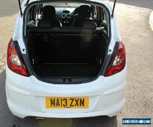  Vauxhall corsa 1.2 limited edition 5 door 2013