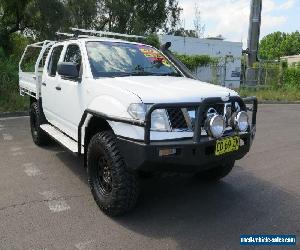 2010 Nissan Navara D40 RX White Manual 6sp M 4D UTILITY