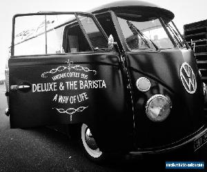 1967 Kombi Split Screen Panel Van with Deluxe & The Barista Coffee Business 