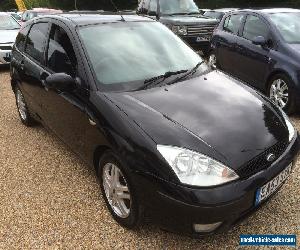 2003 FORD FOCUS ZETEC TDCI BLACK TURBO DIESEL 