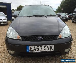 2003 FORD FOCUS ZETEC TDCI BLACK TURBO DIESEL 