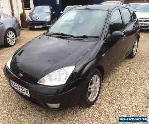 2003 FORD FOCUS ZETEC TDCI BLACK TURBO DIESEL 