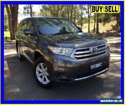 2012 Toyota Kluger GSU40R MY11 Upgrade KX-R (FWD) 7 Seat Grey Automatic 5sp A for Sale