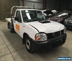 2009 Nissan Navara turbo diesel 2.5L YD25 ute 5spd repair front damaged drives for Sale