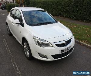 2010 Vauxhall Astra Exclusive, White 1.4 Petrol