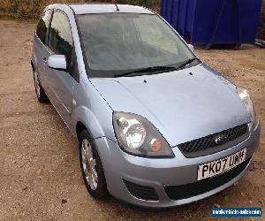 2007 FORD FIESTA SILVER BLUE 12 mot 