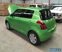 2011 Suzuki Swift green automatic front & rear damaged repairable drives 119km for Sale