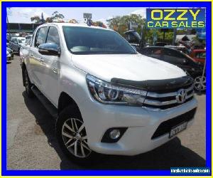 2016 Toyota Hilux GUN126R SR5 (4x4) Pearl White Automatic 6sp A