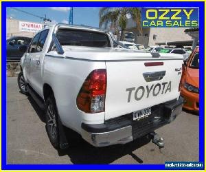 2016 Toyota Hilux GUN126R SR5 (4x4) Pearl White Automatic 6sp A