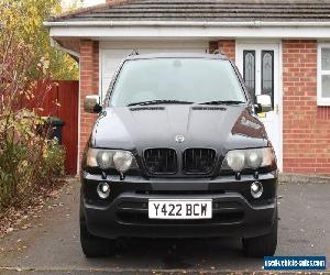 Black BMW X5 2001 (Y) 3.0 Petrol Automatic, 112K miles, MOT Till April 2017