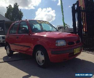 1996 Nissan Micra SLX Red Automatic A Hatchback