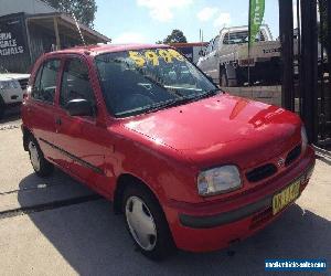 1996 Nissan Micra SLX Red Automatic A Hatchback