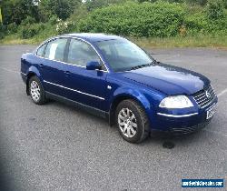 2003 VOLKSWAGEN PASSAT SE TDI TIPTRONIC BLUE, MOT August 2017, one owner for Sale