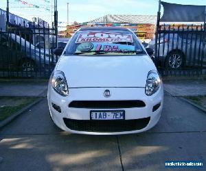 2013 Fiat Punto MY13 POP White Automatic 5sp A Hatchback