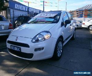 2013 Fiat Punto MY13 POP White Automatic 5sp A Hatchback