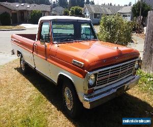 1969 Ford F-100 Base Standard Cab Pickup 2-Door