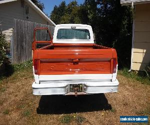 1969 Ford F-100 Base Standard Cab Pickup 2-Door