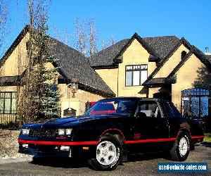 1988 Chevrolet Monte Carlo NO RESERVE
