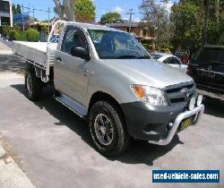 2006 Toyota Hilux GGN25R 06 Upgrade SR (4x4) White Manual 5sp M Cab Chassis for Sale