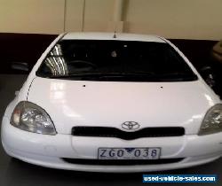 1999 toyota echo 3dr white 1.3l ei 4cyl  for Sale