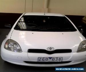 1999 toyota echo 3dr white 1.3l ei 4cyl 