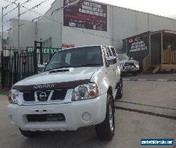 2010 Nissan Navara D22 MY08 ST-R (4x4) White Manual 5sp M Dual Cab Pick-up for Sale