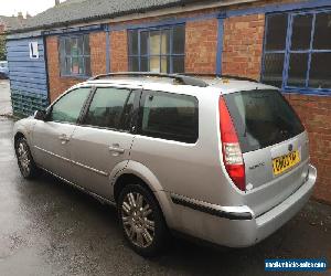 2003/03 FORD MONDEO 2.0 GHIA X SILVER, LEATHER, MANUAL