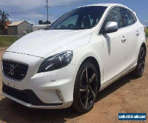 2013 VOLVO V40 T5 R-DESIGN HATCH 29KM 6SPD AUTO 2.5 TURBO DAMAGED REPAIRABLE 