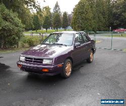 1989 Dodge Shadow ES Turbo for Sale