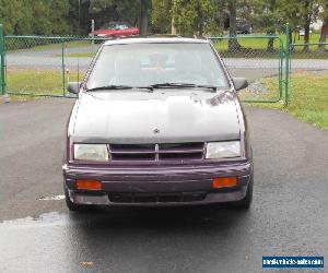 1989 Dodge Shadow ES Turbo