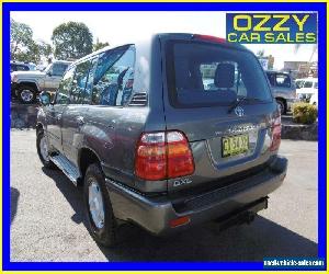 2001 Toyota Landcruiser HDJ100R GXL (4x4) Grey Manual 5sp M Wagon