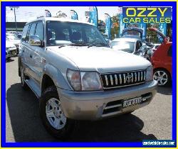 1998 Toyota Landcruiser Prado VZJ95R Grande VX (4x4) Silver Automatic 4sp A for Sale