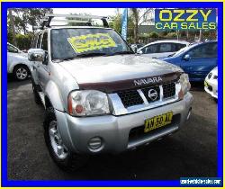 2006 Nissan Navara D22 ST-R (4x4) Silver Manual 5sp M Dual Cab Pick-up for Sale