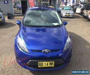 2011 Ford Fiesta WT CL Blue Automatic 6sp A Hatchback