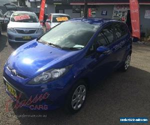 2011 Ford Fiesta WT CL Blue Automatic 6sp A Hatchback