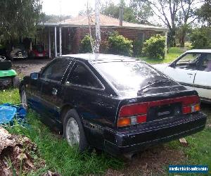 NISSAN 300 ZX 1985 5 SPEED---VERY COOL, ALL BLACK W / FULL BODY KIT....TARGA TOP