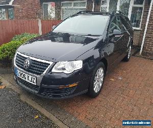 VOLKSWAGEN PASSAT 1.9 TDI ESTATE  BLACK 2006 06 DIESEL