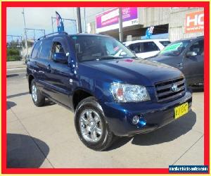 2006 Toyota Kluger MCU28R MY06 CVX Blue Automatic 5sp A Wagon