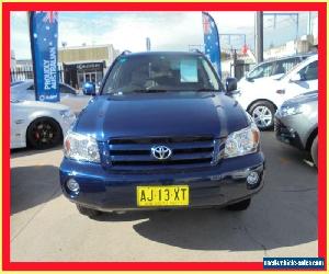 2006 Toyota Kluger MCU28R MY06 CVX Blue Automatic 5sp A Wagon