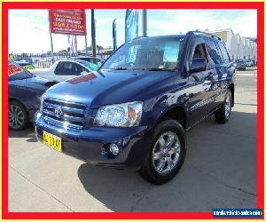 2006 Toyota Kluger MCU28R MY06 CVX Blue Automatic 5sp A Wagon