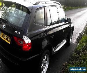 2006 BMW X3 D BLACK