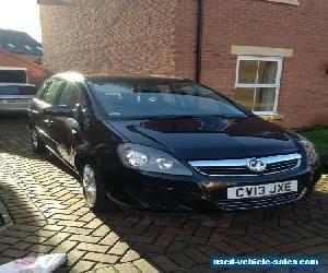 2013 VAUXHALL ZAFIRA EXCLUSIV BLACK LPG CONVERTED