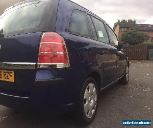 2007 VAUXHALL ZAFIRA LIFE BLUE